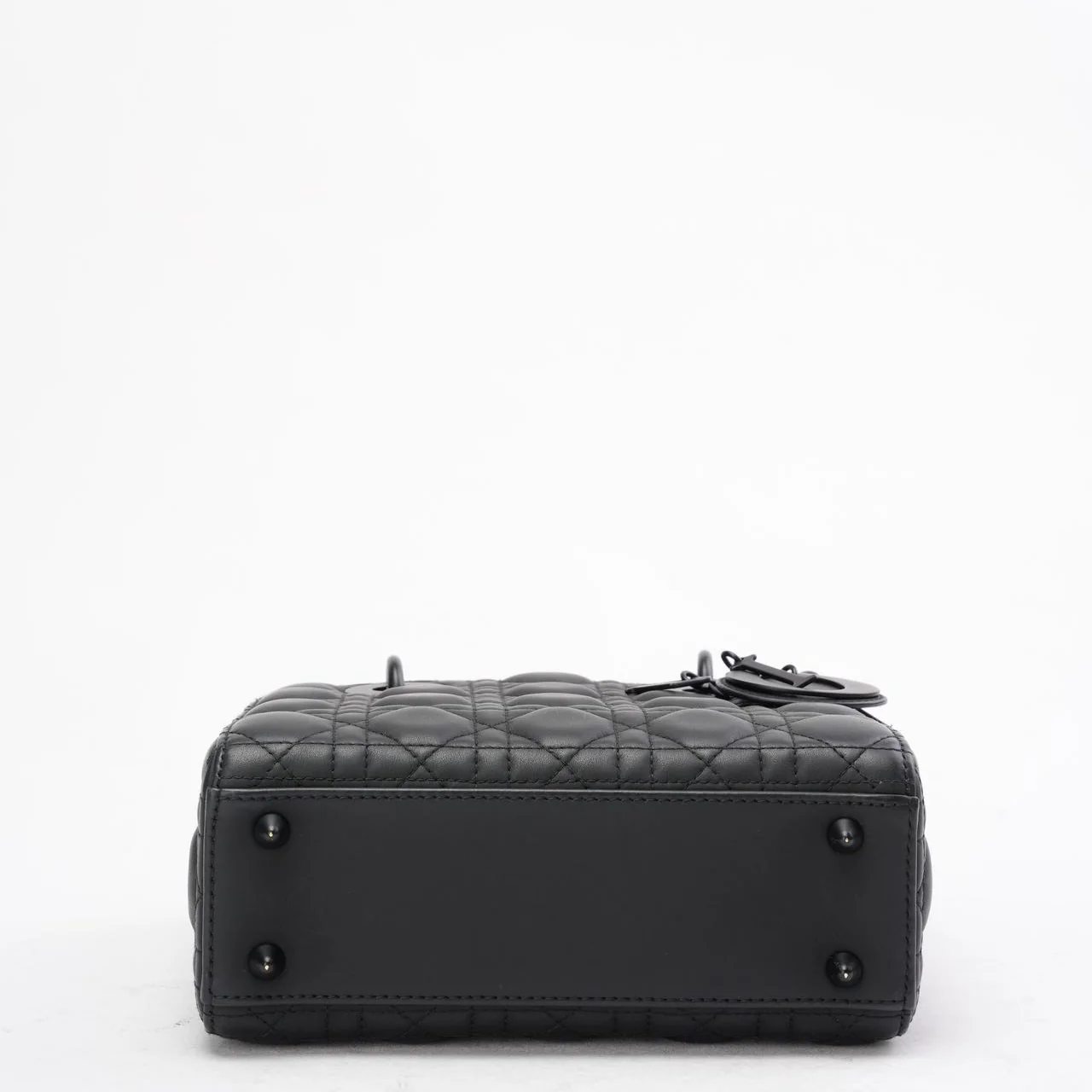 Christian Dior Matte Black Small Lady Dior Bag 2023