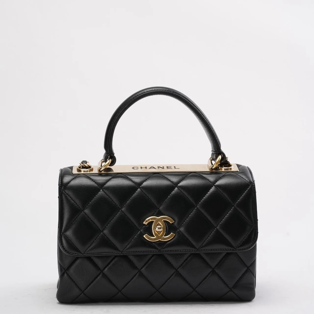 Chanel Black Small Trendy CC Bag Lambskin 2020