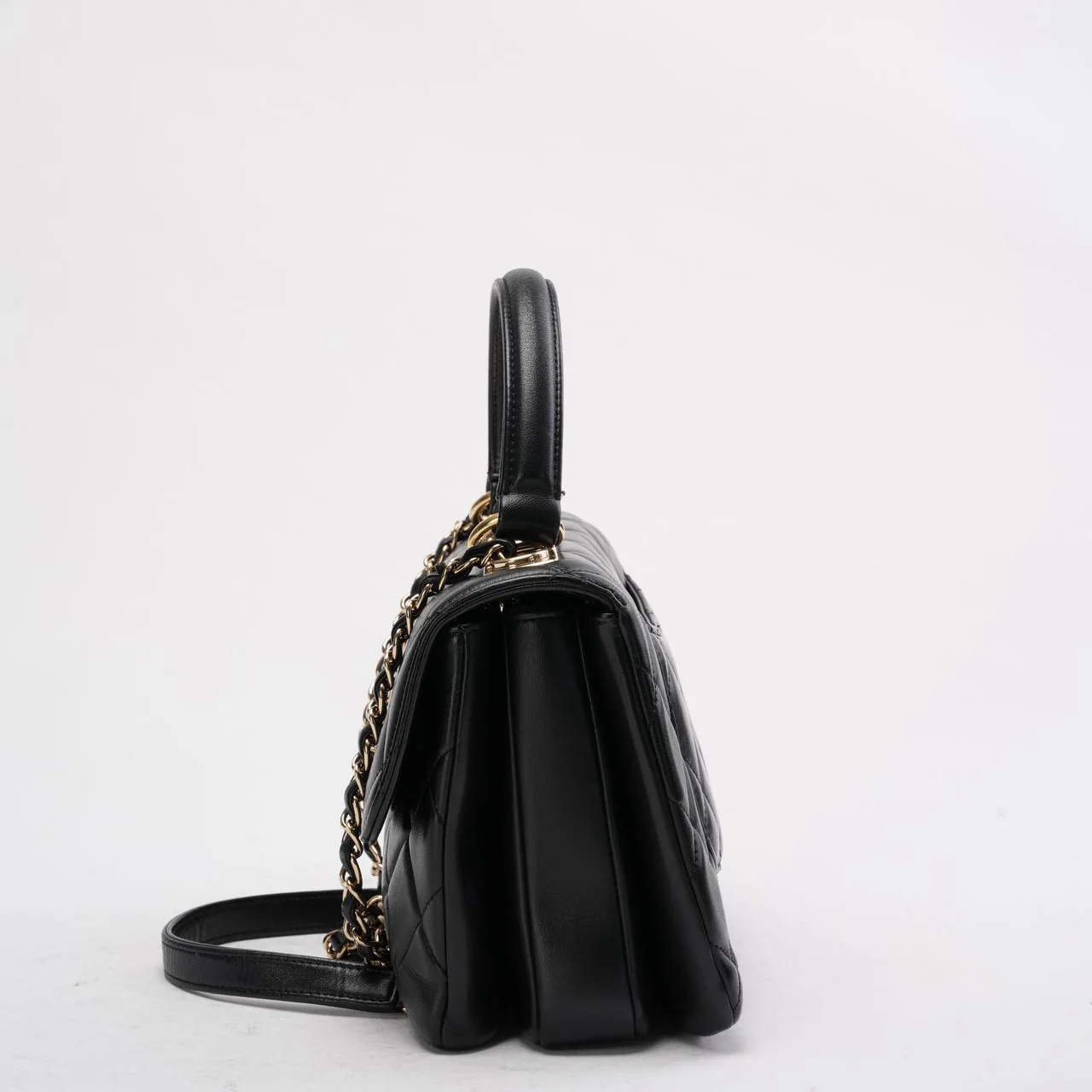 Chanel Black Small Trendy CC Bag Lambskin 2020