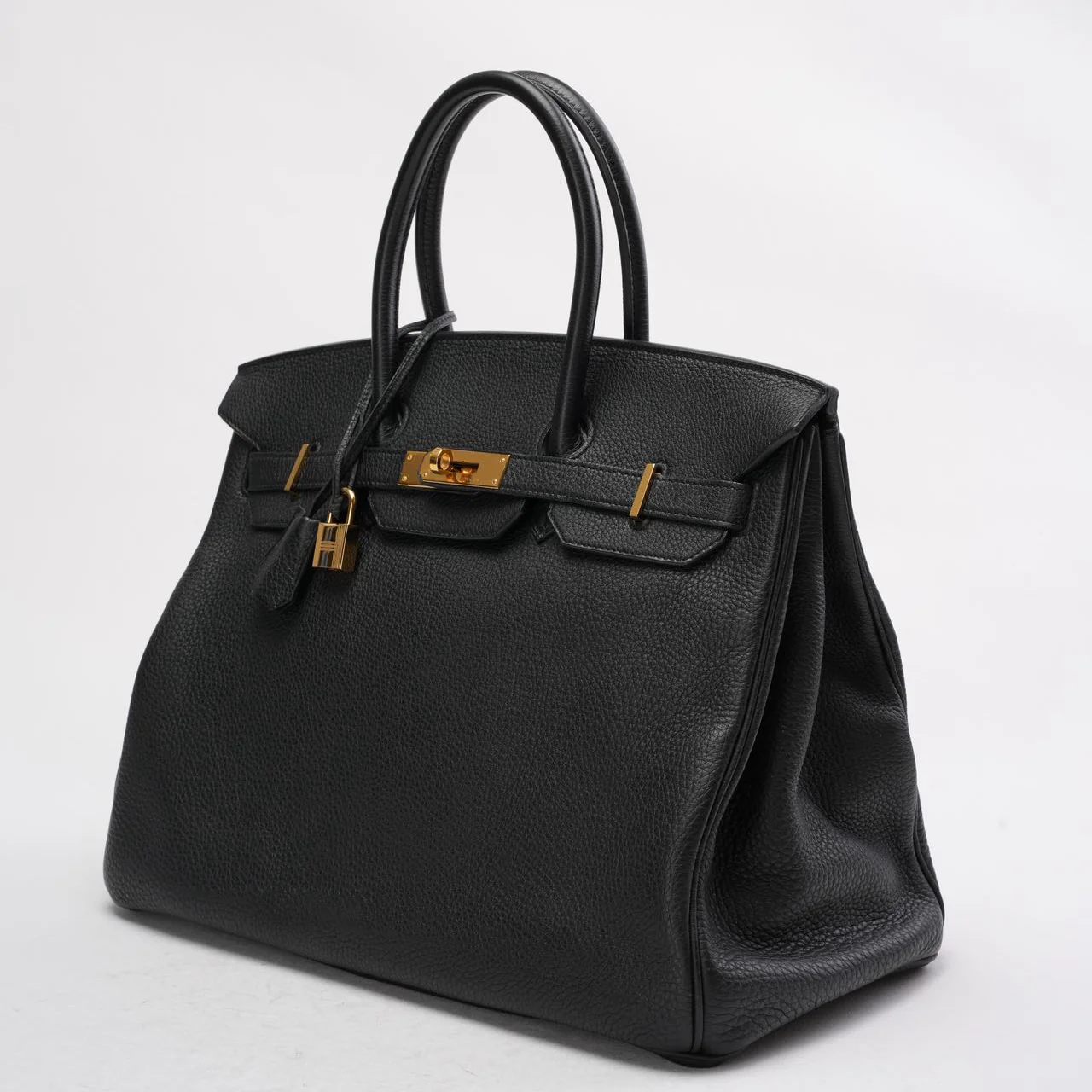 Hermes Black Birkin 35 Togo Leather 2014