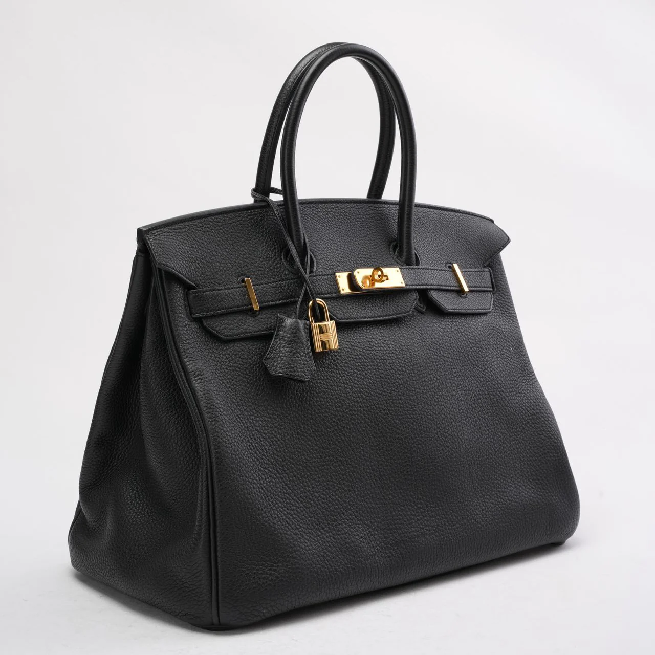 Hermes Black Birkin 35 Togo Leather 2014