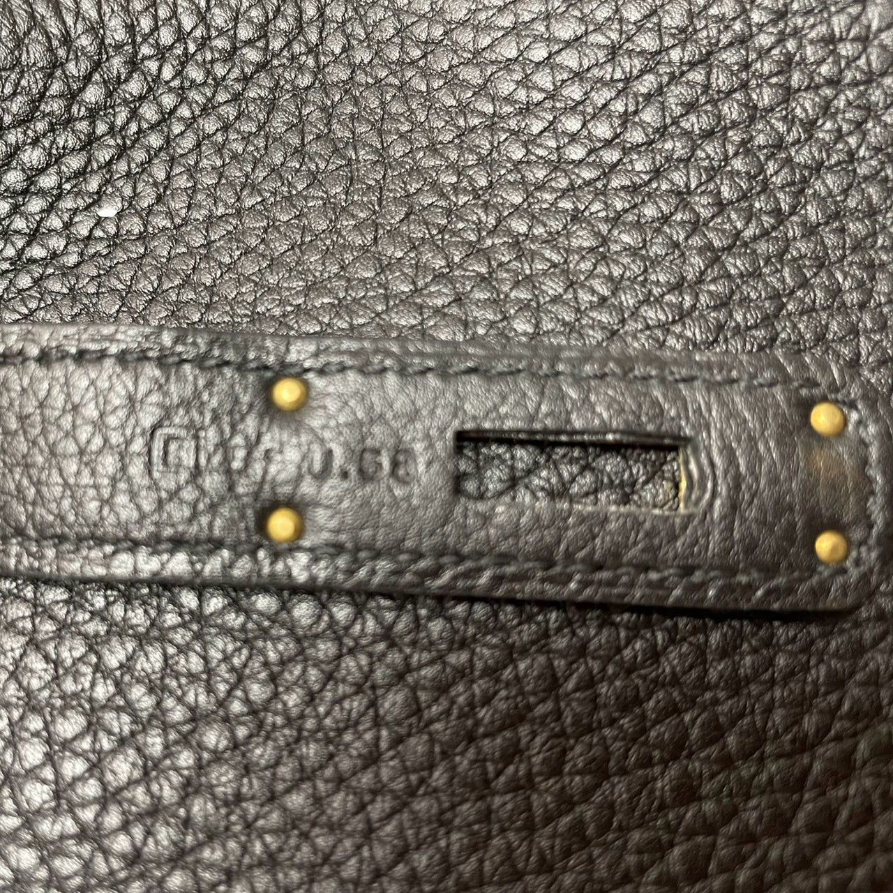 Hermes Black Birkin 35 Togo Leather 2014