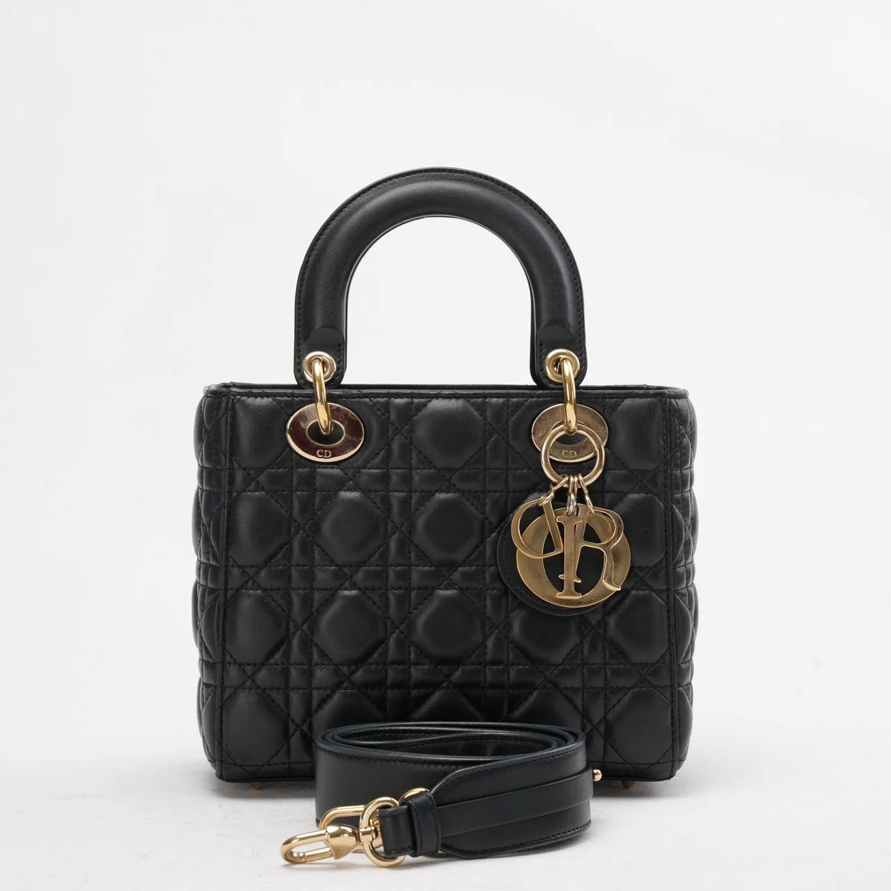 Dior Lady Dior Small Bag Black Cannage 2019