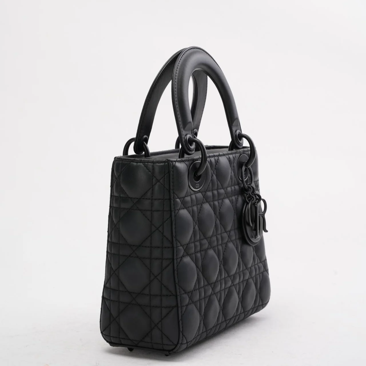 Christian Dior Black Cannage Small Lady Dior 2020