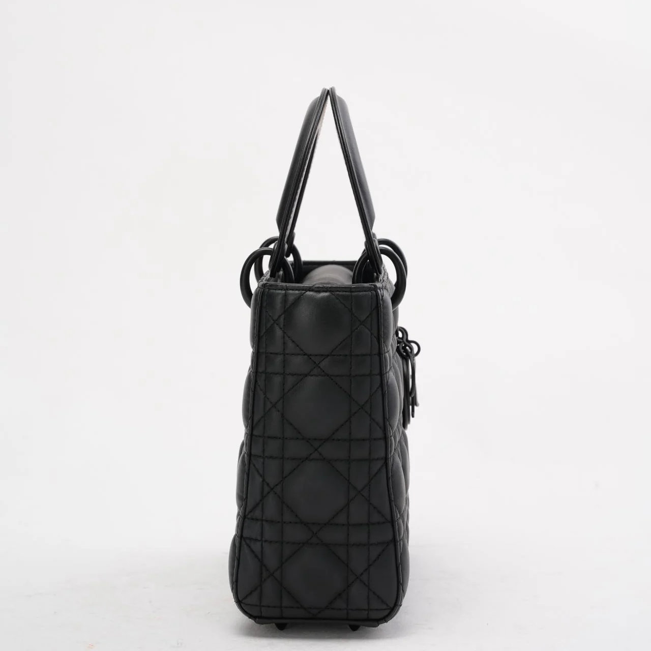 Christian Dior Black Cannage Small Lady Dior 2020