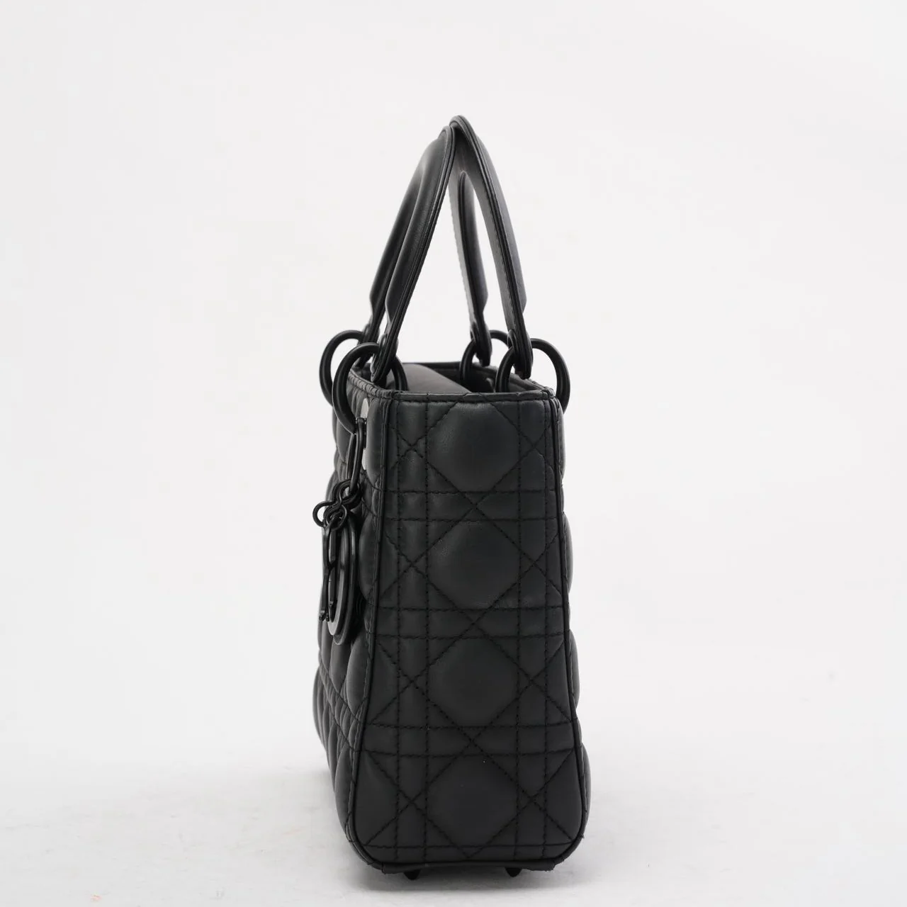 Christian Dior Black Cannage Small Lady Dior 2020