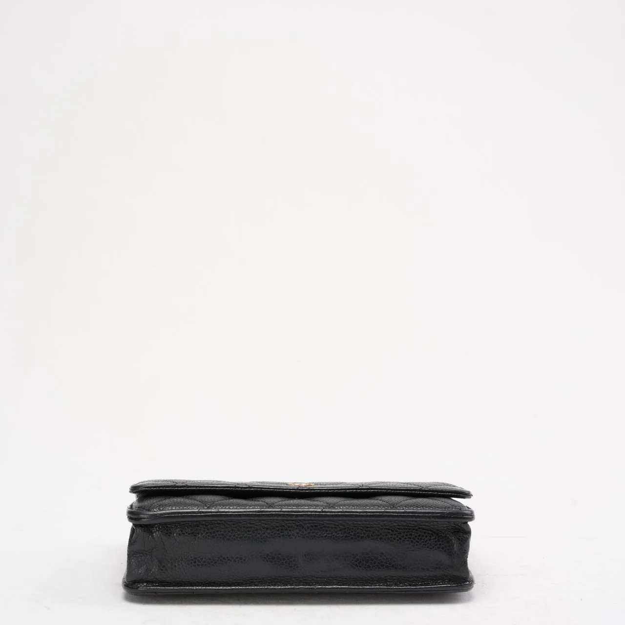 Chanel Black Classic Wallet on Chain (WOC) Caviar 2014
