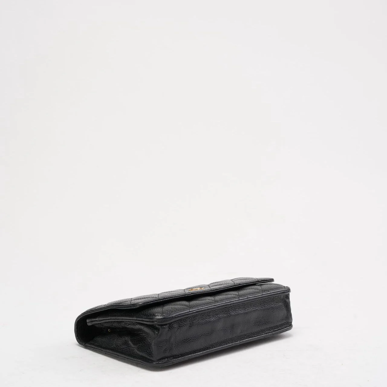 Chanel Black Classic Wallet on Chain (WOC) Caviar 2014