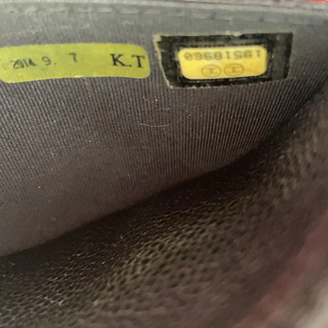 Chanel Black Classic Wallet on Chain (WOC) Caviar 2014