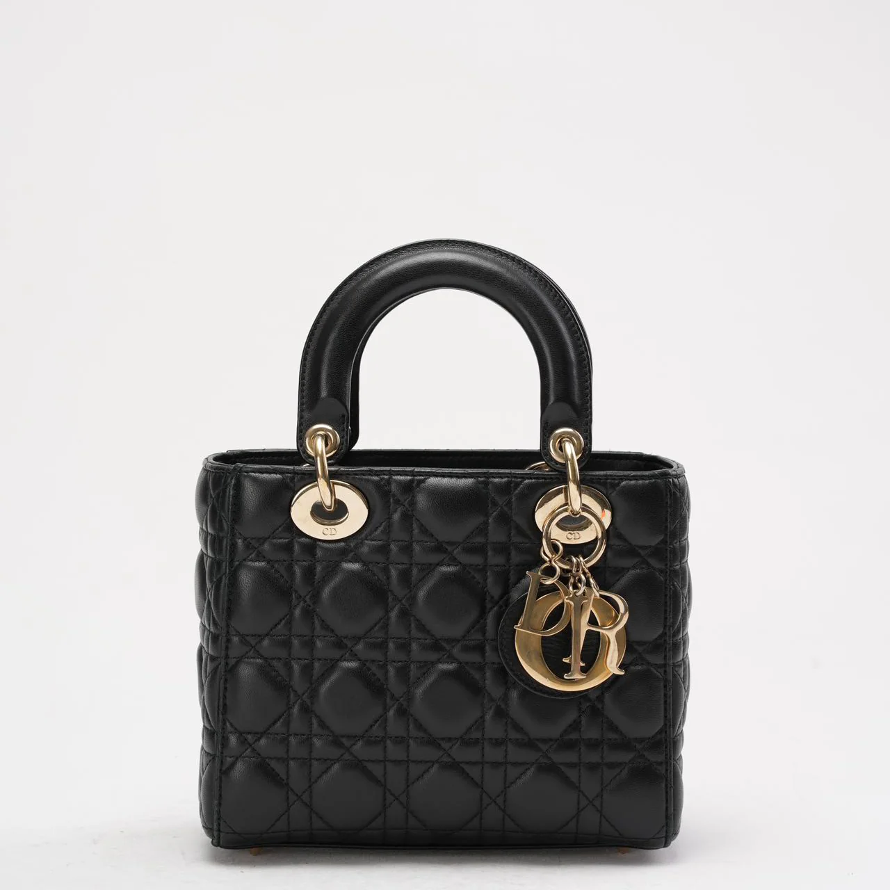 Dior Black Small Lady Dior My ABCDior Bag 2017