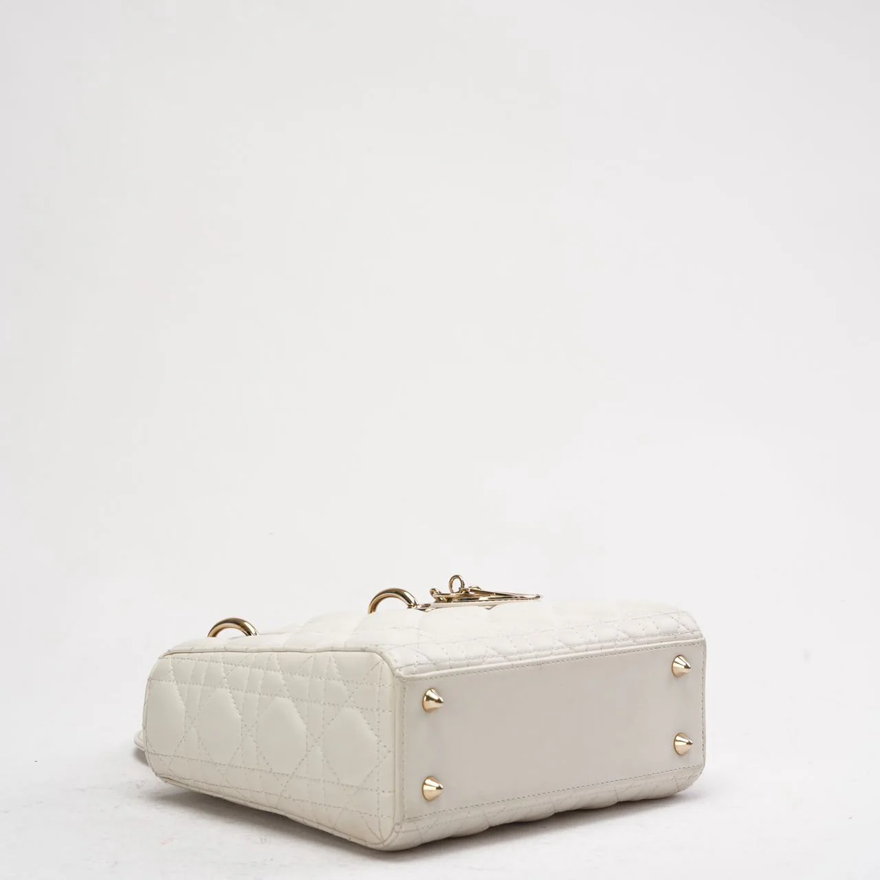 Dior White Small Lady Dior My ABCDior Bag 2022