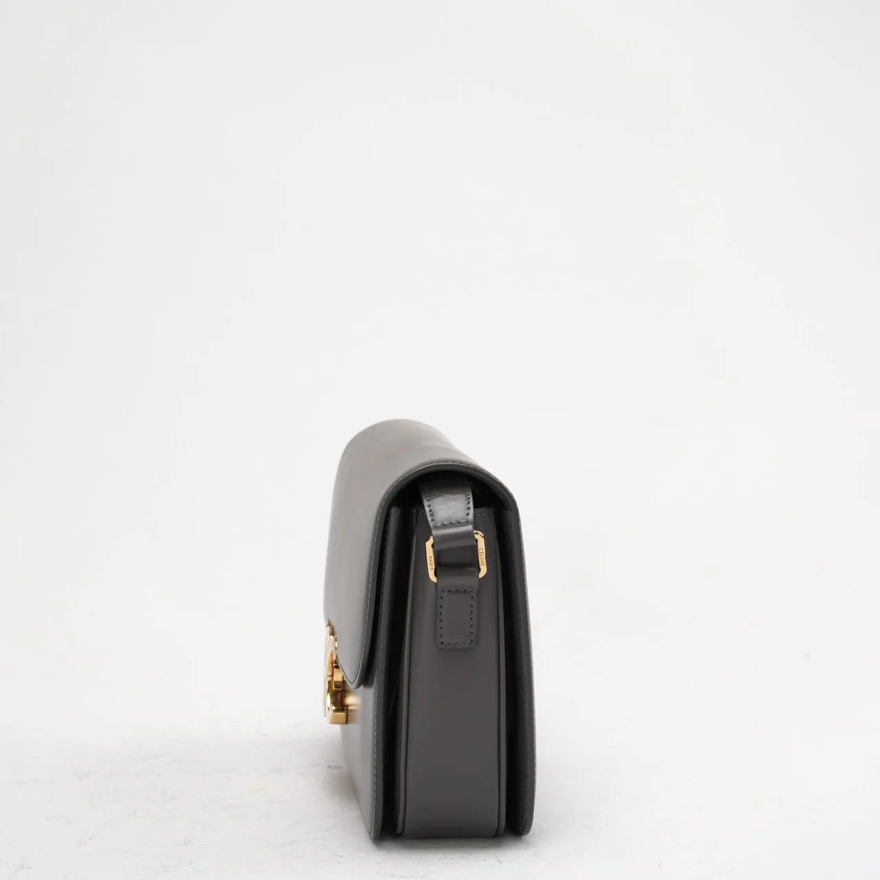 Celine Gray Triomphe Crossbody Small Calfskin 2019