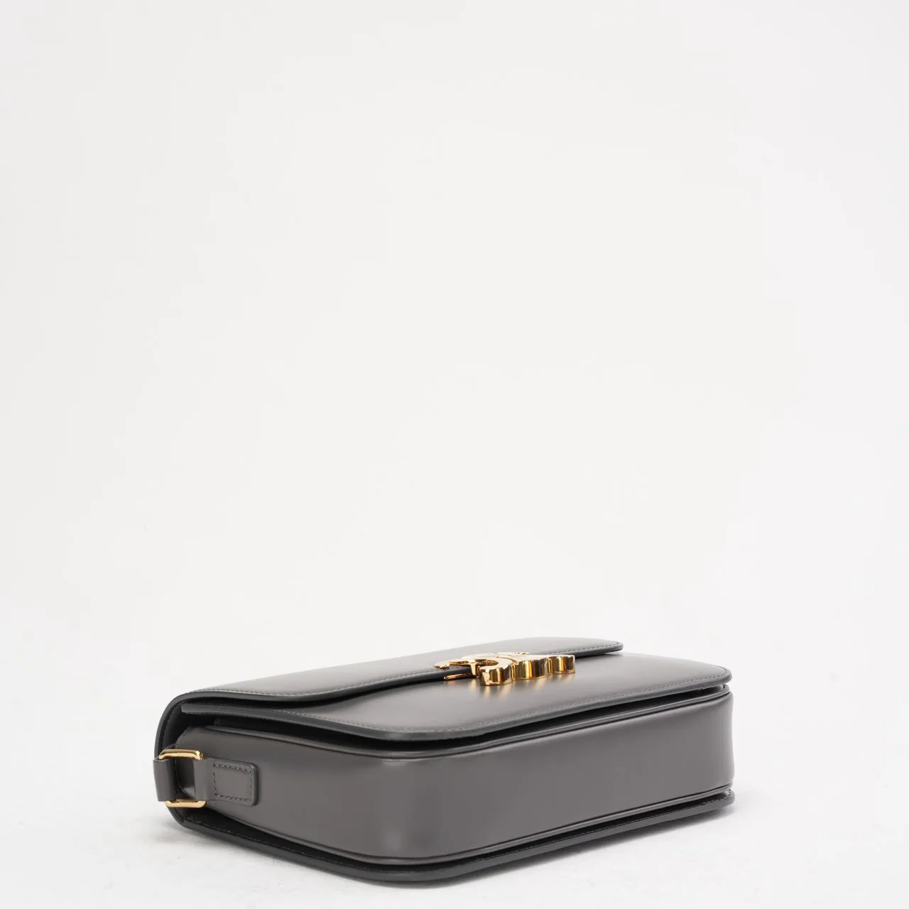 Celine Gray Triomphe Crossbody Small Calfskin 2019