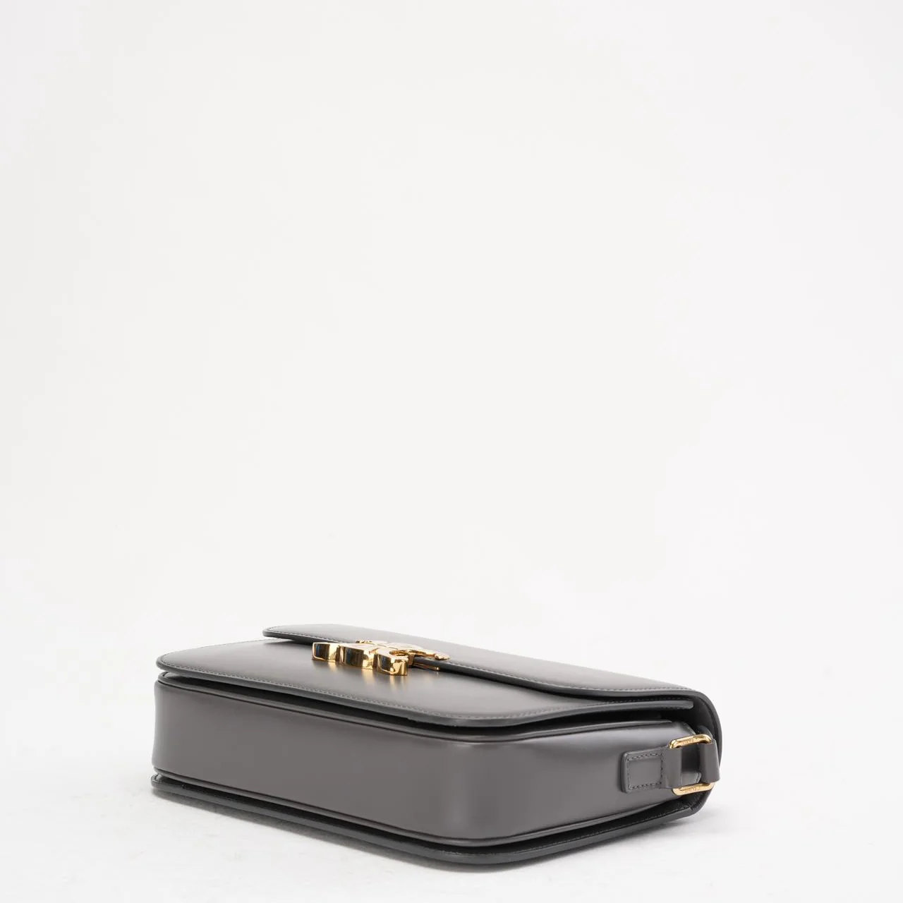 Celine Gray Triomphe Crossbody Small Calfskin 2019