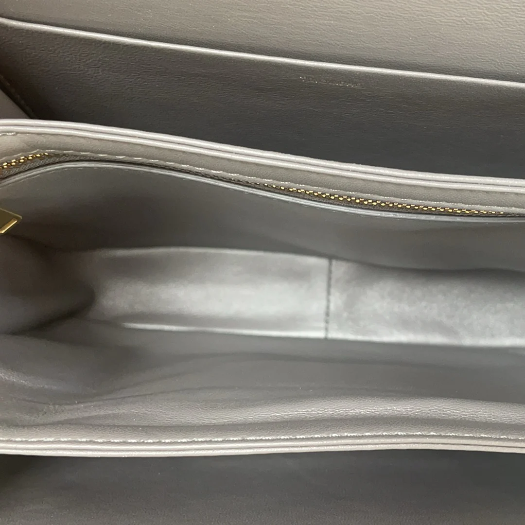 Celine Gray Triomphe Crossbody Small Calfskin 2019