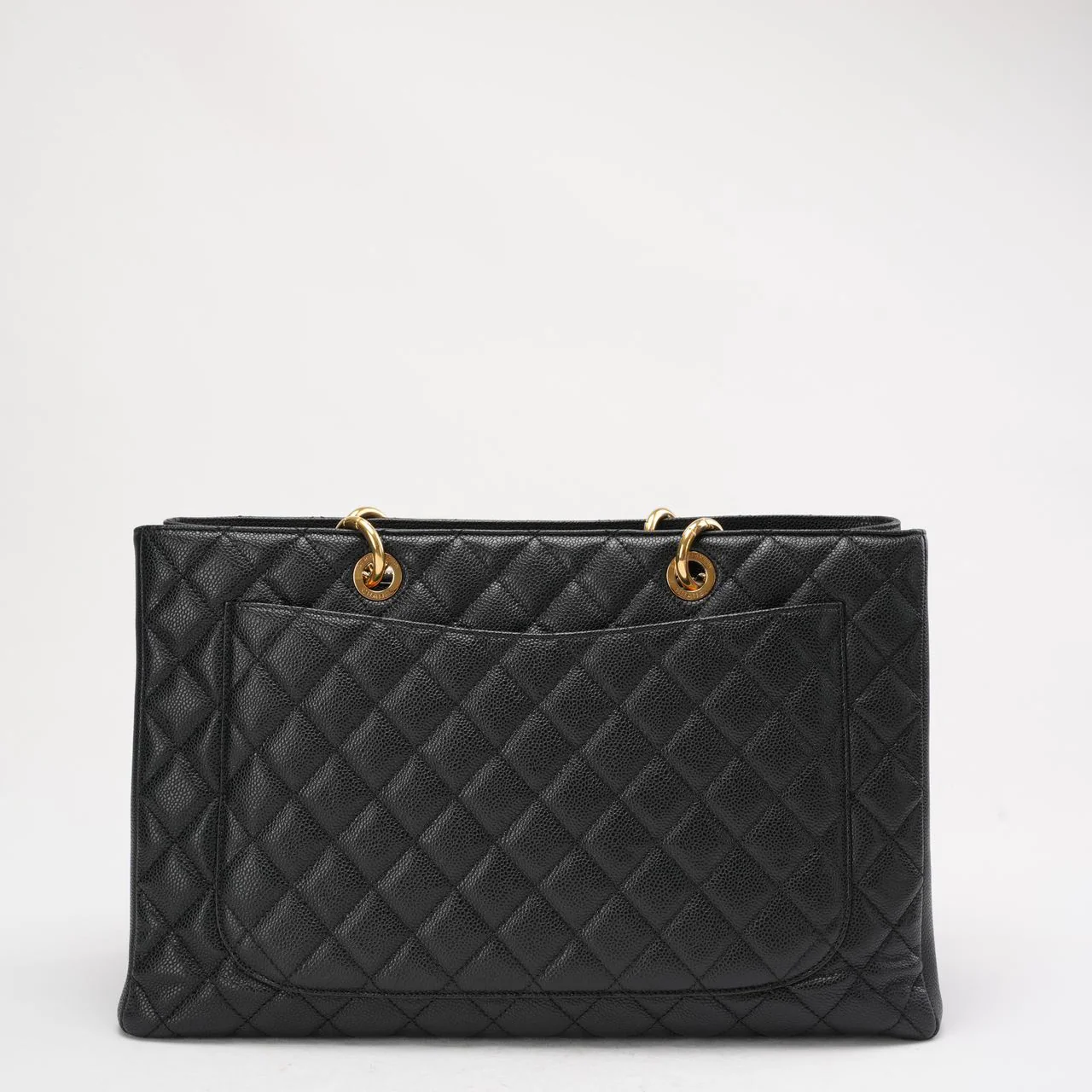 Chanel Grand Shopping Tote (GST) in Black Caviar 2014