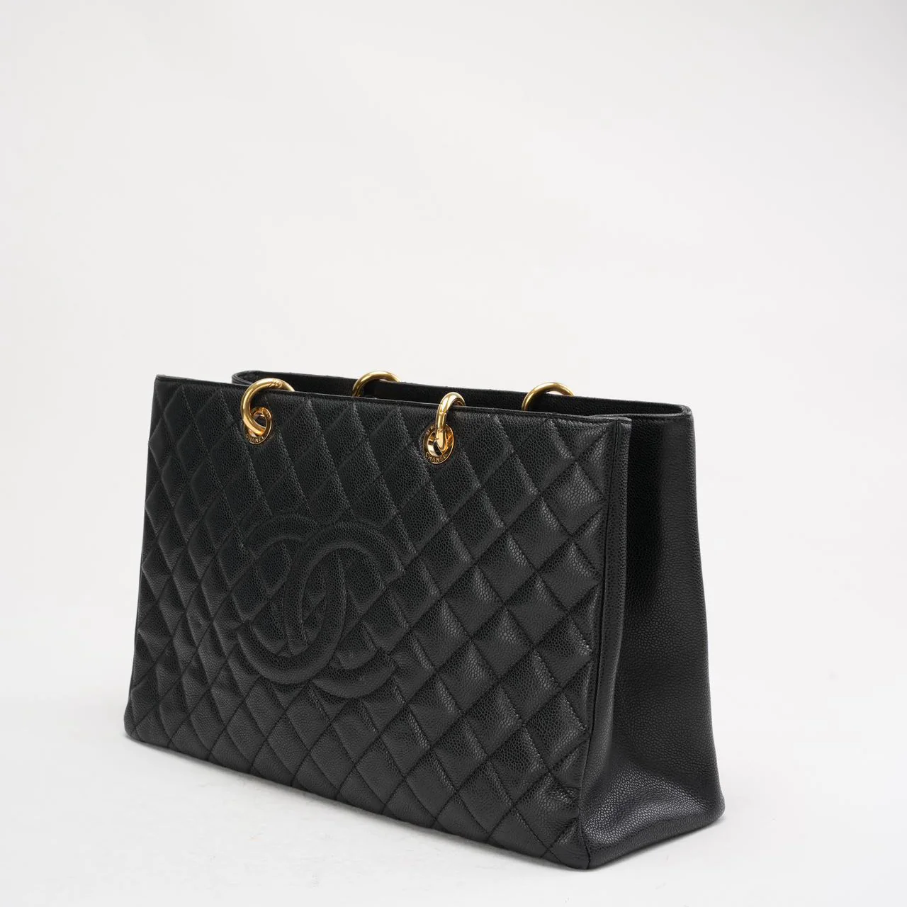 Chanel Grand Shopping Tote (GST) in Black Caviar 2014