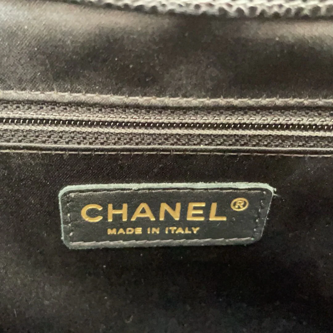 Chanel Grand Shopping Tote (GST) in Black Caviar 2014
