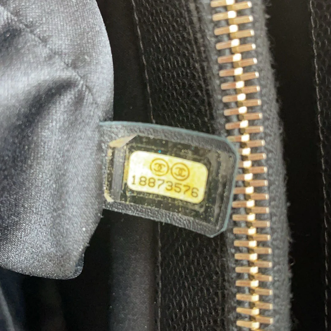 Chanel Grand Shopping Tote (GST) in Black Caviar 2014