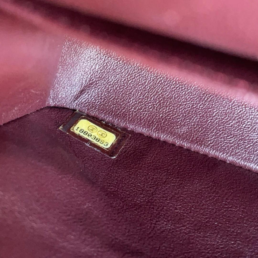 Chanel Black Classic Medium Double Flap Bag Lambskin 2014 Teil 1 (Copy)