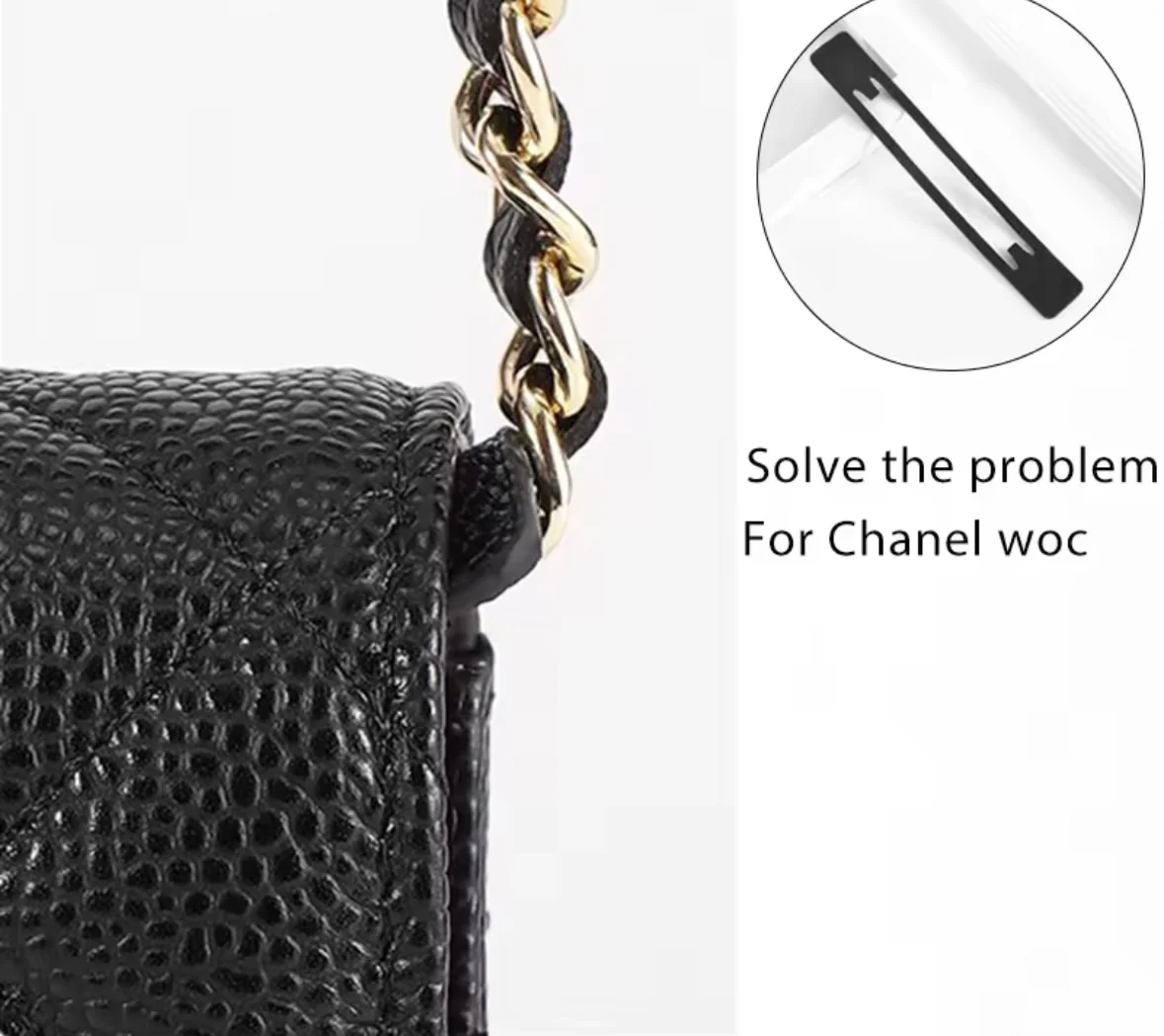 Handbag Side Protector for Wallet on Chain WOC