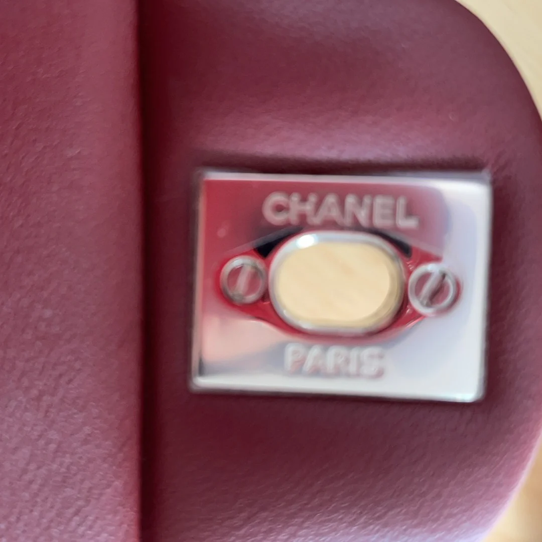 Chanel Burgundy Red Mini Tangle Classic Flap Bag 2020