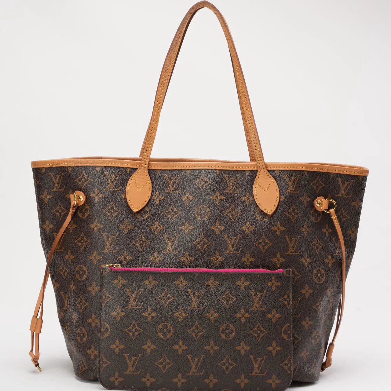Louis Vuitton Monogram Neverfull MM Tote Bag 2018