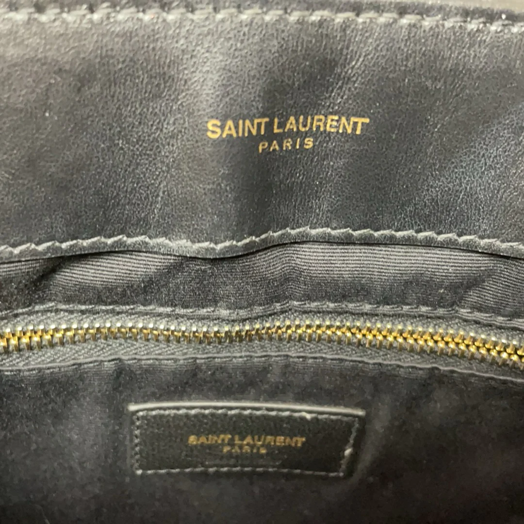 Saint Laurent Black Loulou Medium Shoulder Bag 2018
