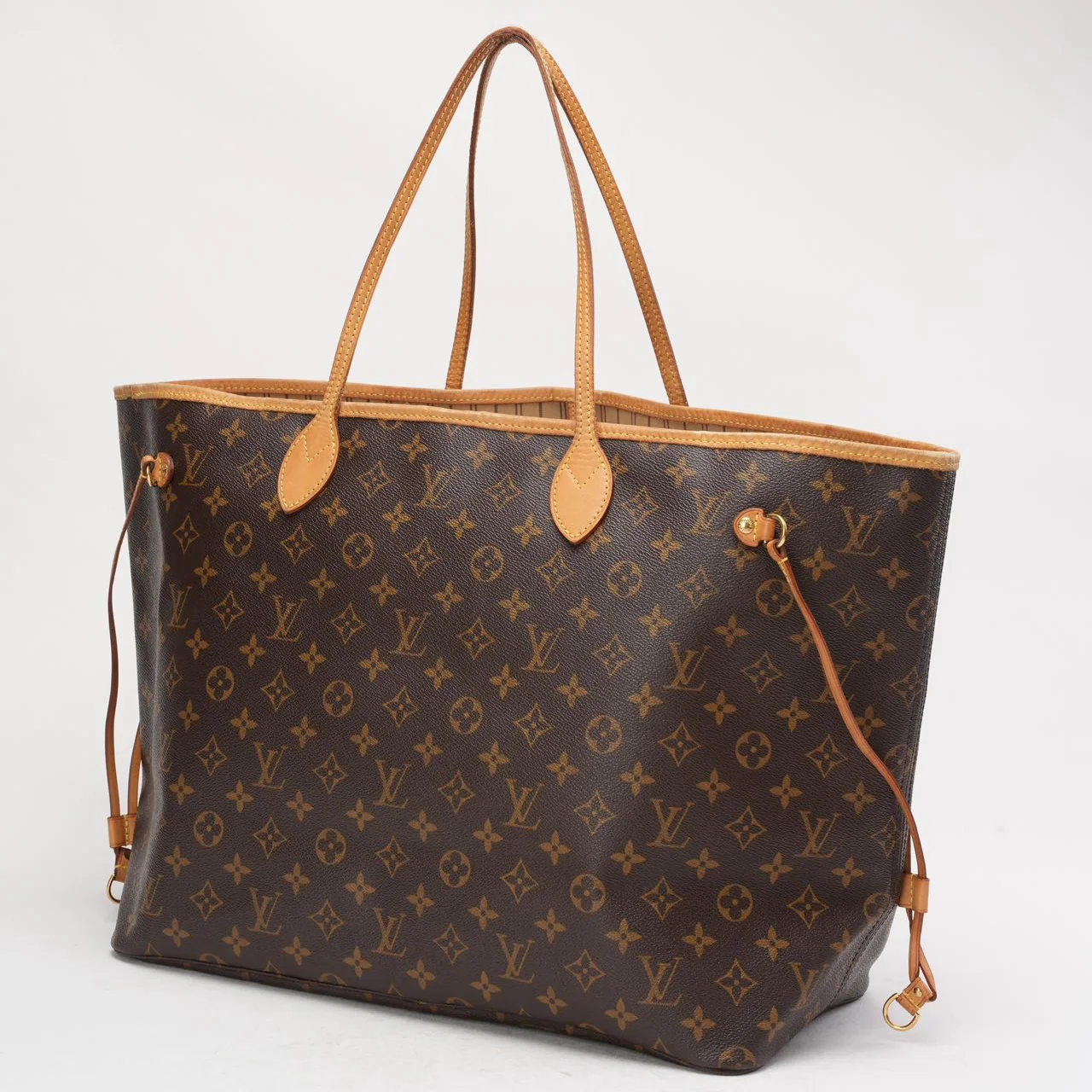 Louis Vuitton Monogram Neverfull GM Tote Bag 2007