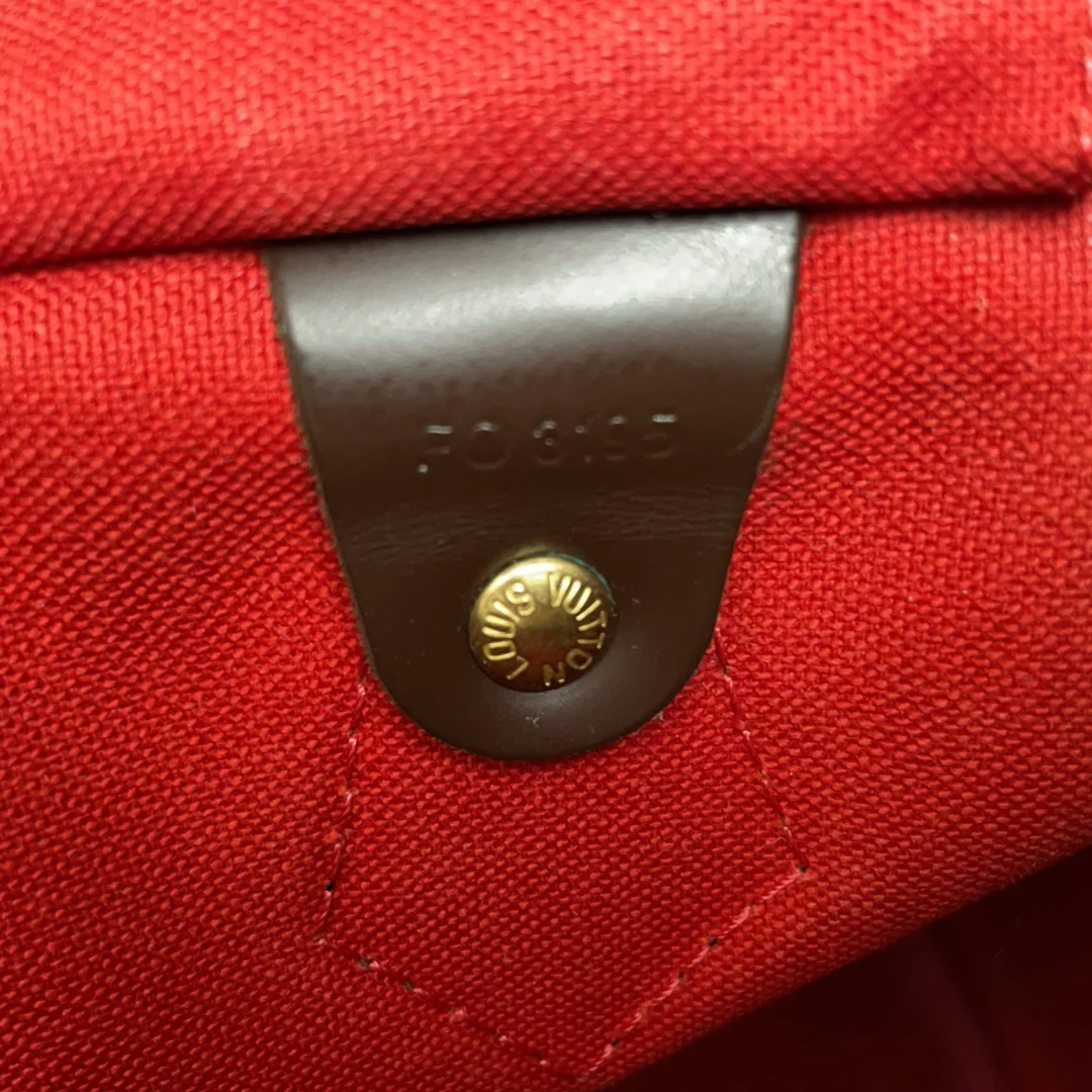 Louis Vuitton Speedy 30 Damier Canvas 2015