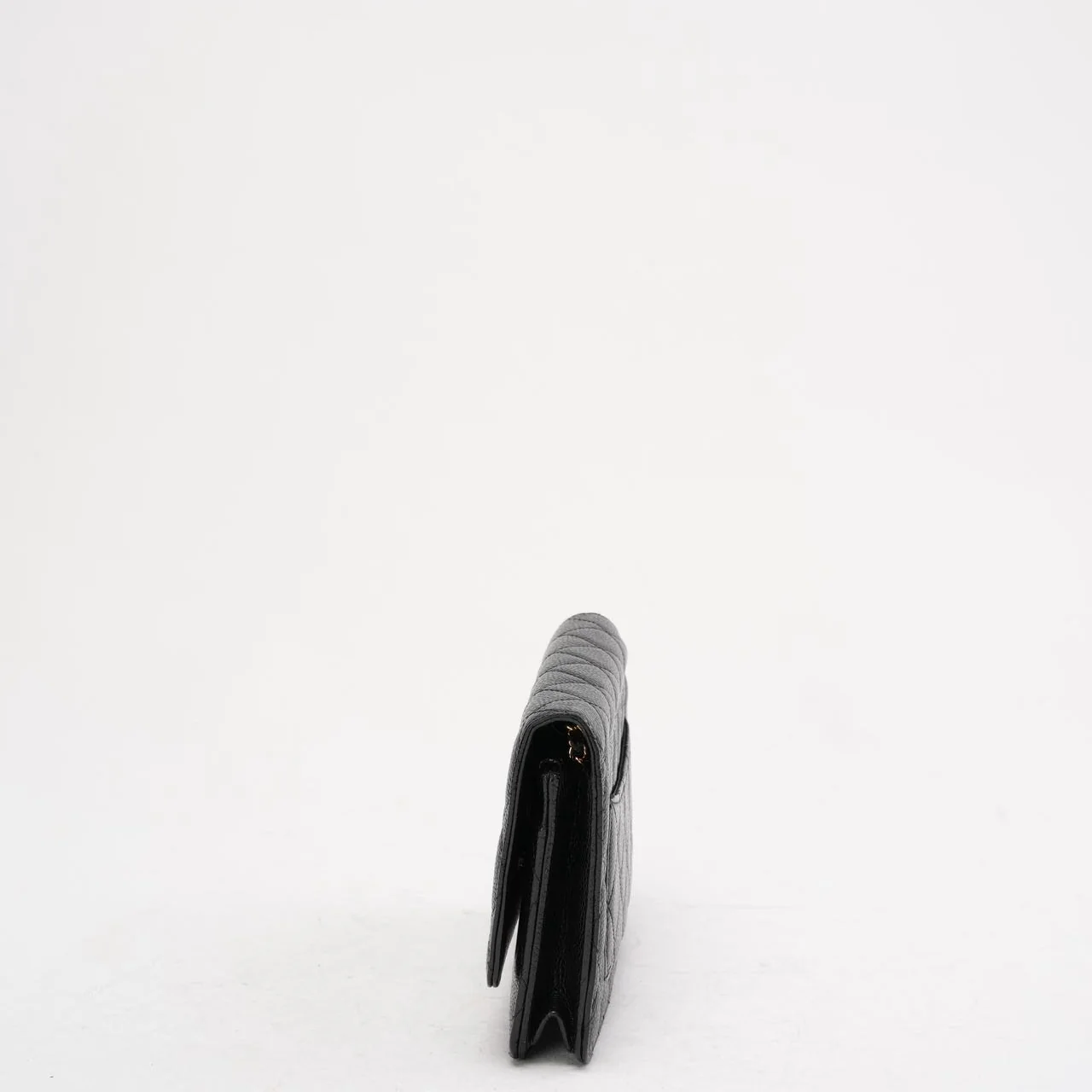 Chanel Black Classic Wallet on Chain (WOC) Caviar 2014