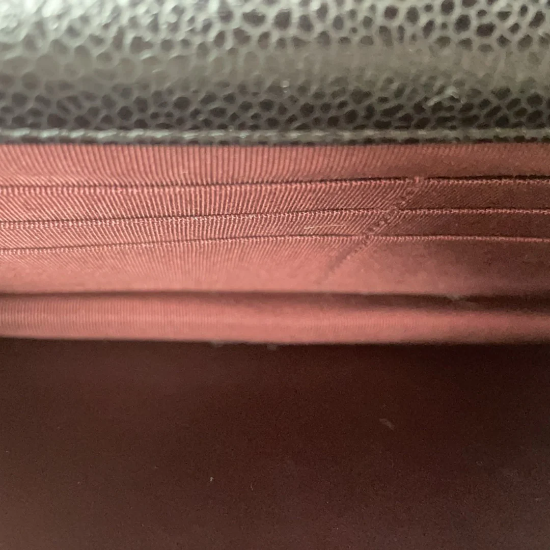 Chanel Black Classic Wallet on Chain (WOC) Caviar 2014