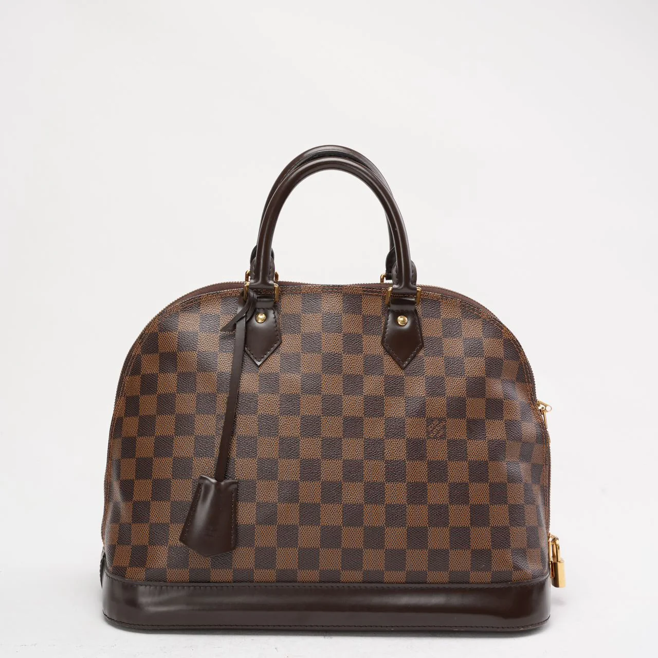 Louis Vuitton Damier Ebene Canvas Alma MM Bag 2014