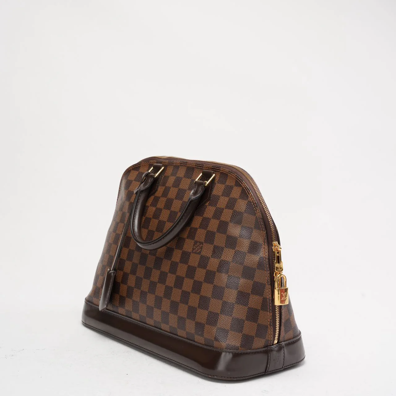 Louis Vuitton Damier Ebene Canvas Alma MM Bag 2014
