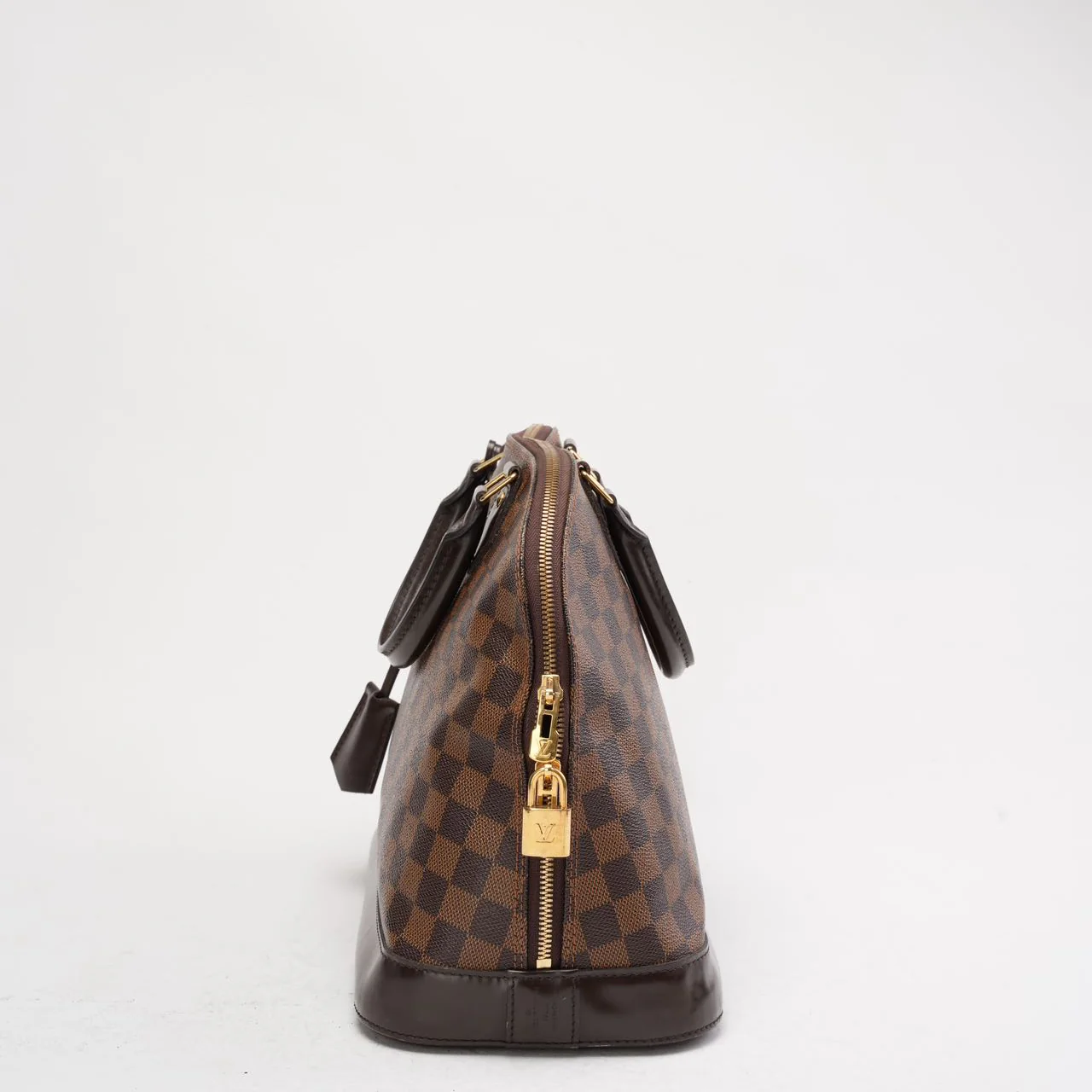 Louis Vuitton Damier Ebene Canvas Alma MM Bag 2014