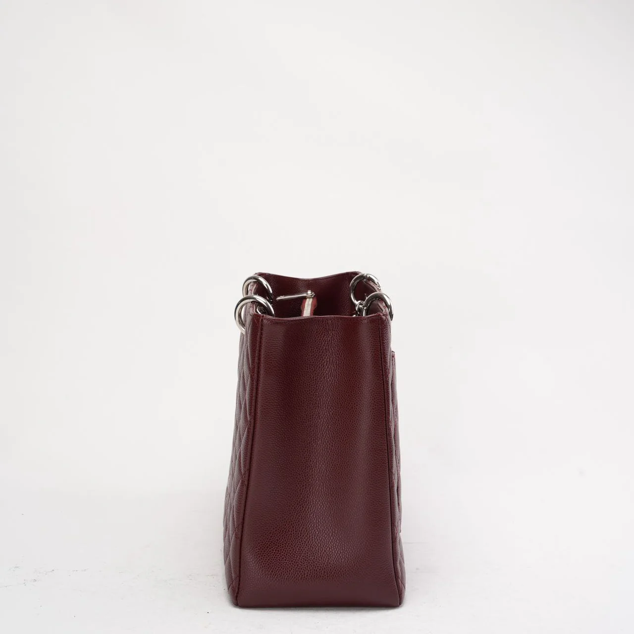 Chanel Grand Shopping Tote (GST) in Burgundy Caviar 2014