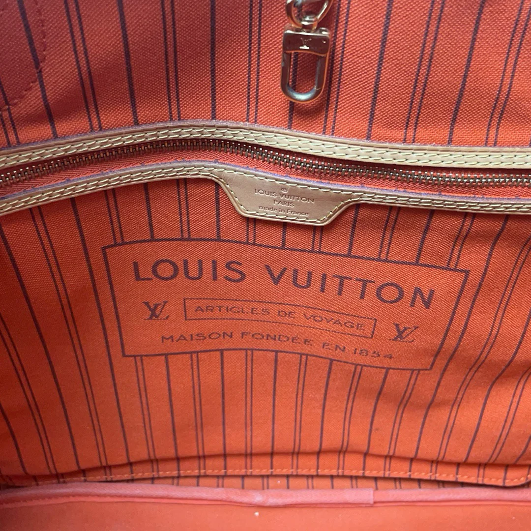 Louis Vuitton Monogram Neverfull GM Tote Bag 2013