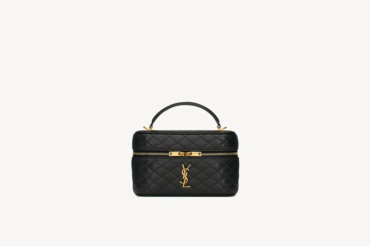 Saint Laurent GABY Vanity Lamb Black
