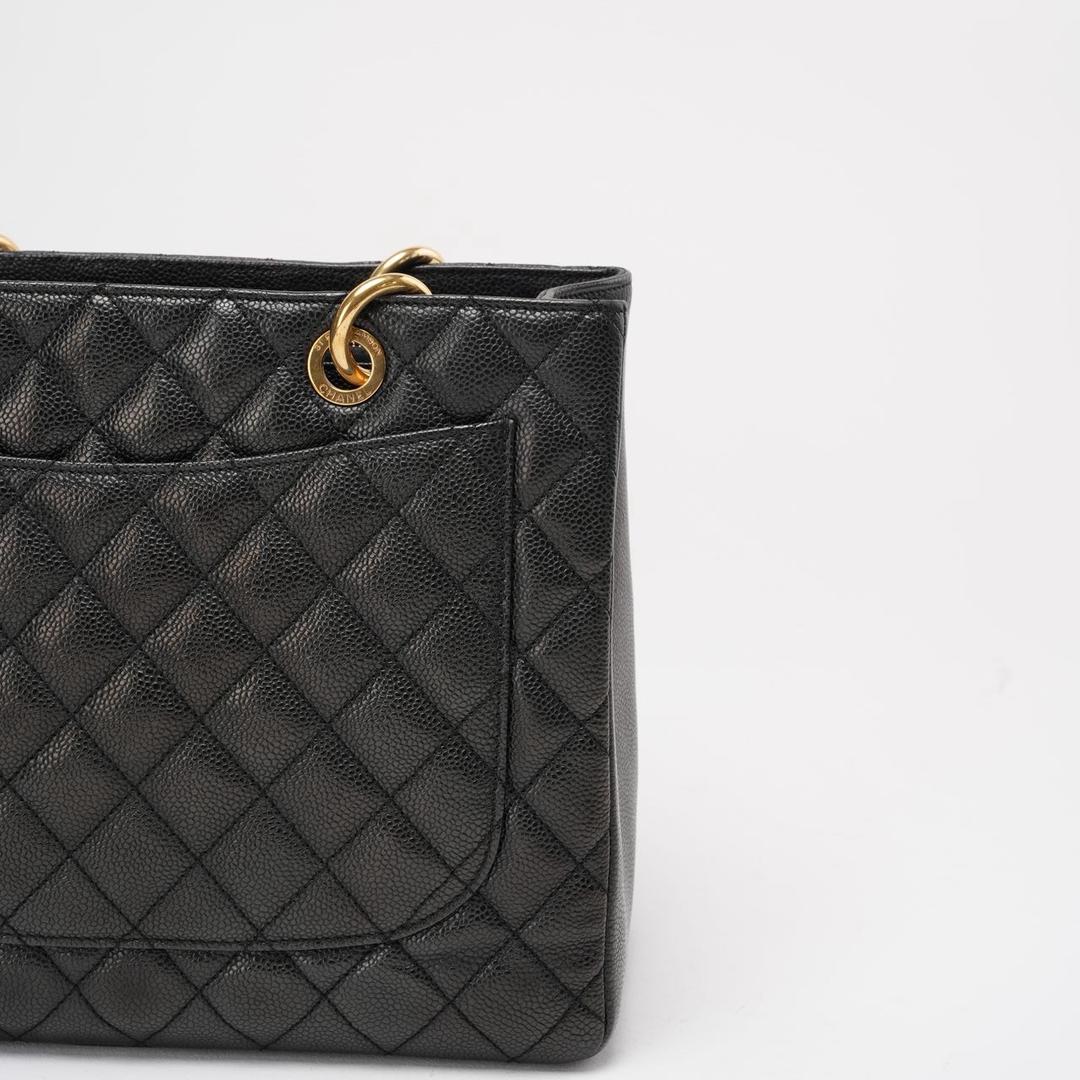 Chanel Black Grand Shopping Tote (GST) 2012-2013