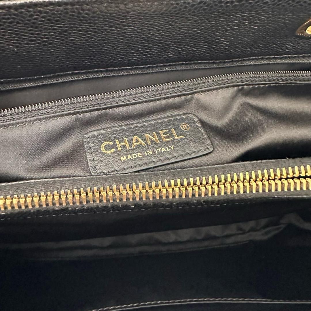 Chanel Black Grand Shopping Tote (GST) 2012-2013
