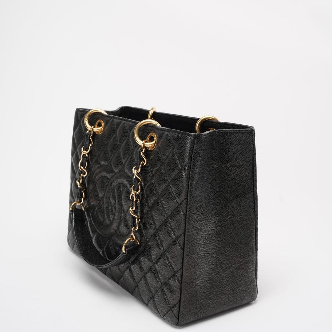 Chanel Black Grand Shopping Tote (GST) 2012-2013
