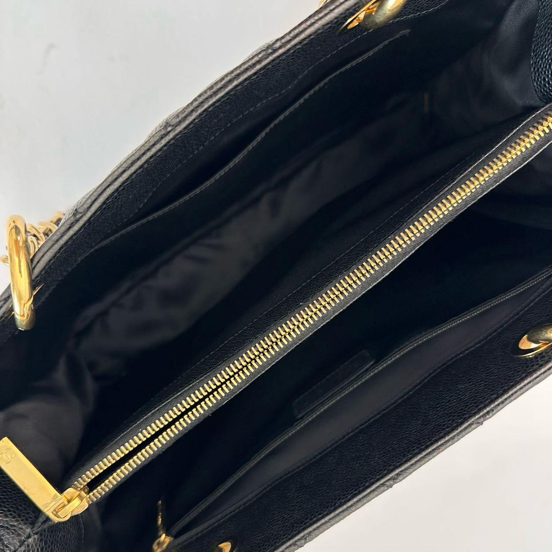 Chanel Black Grand Shopping Tote (GST) 2012-2013
