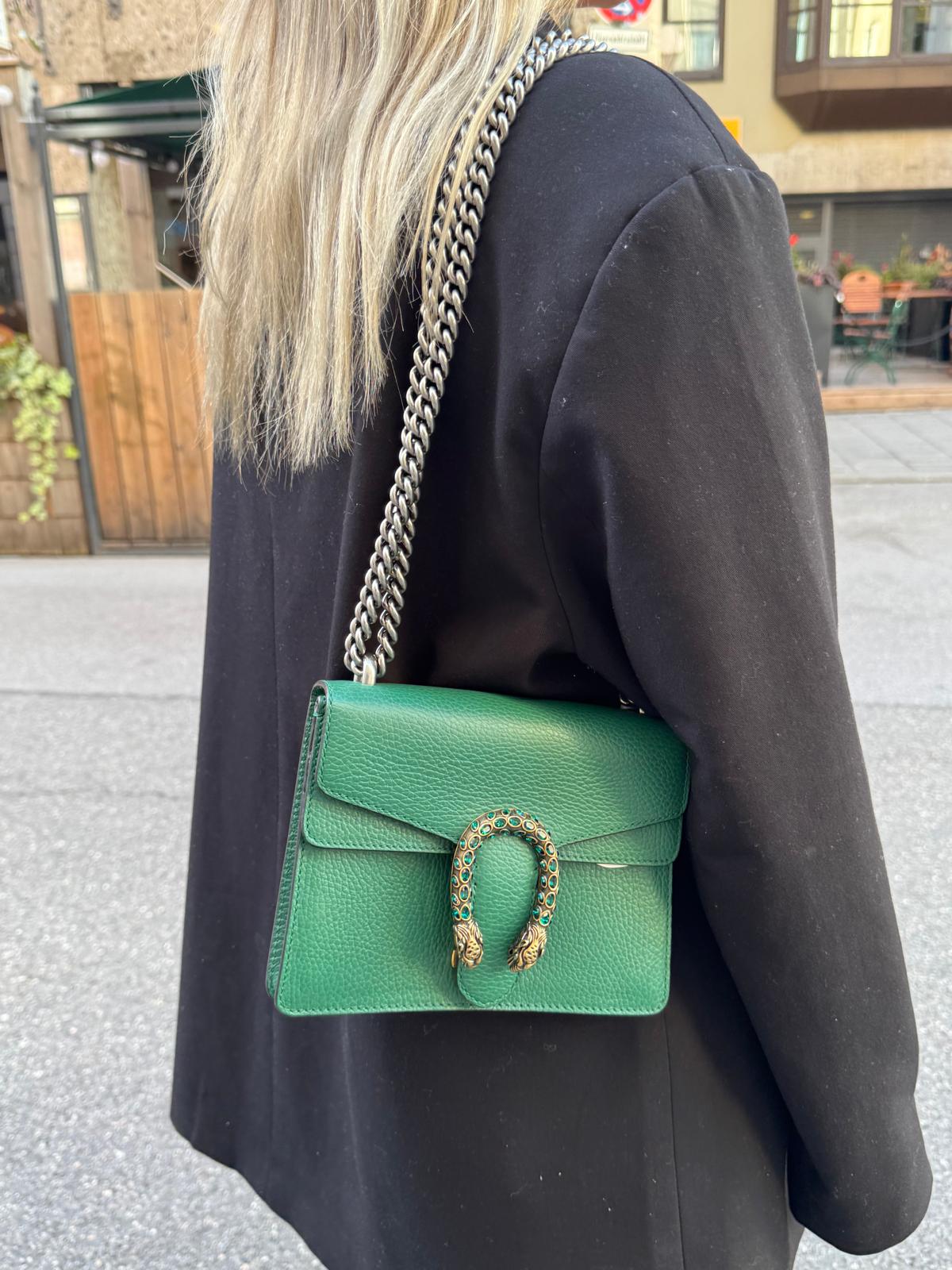 Gucci Dionysus Mini Bag in Emerald Green - Best Replica Bag Shop