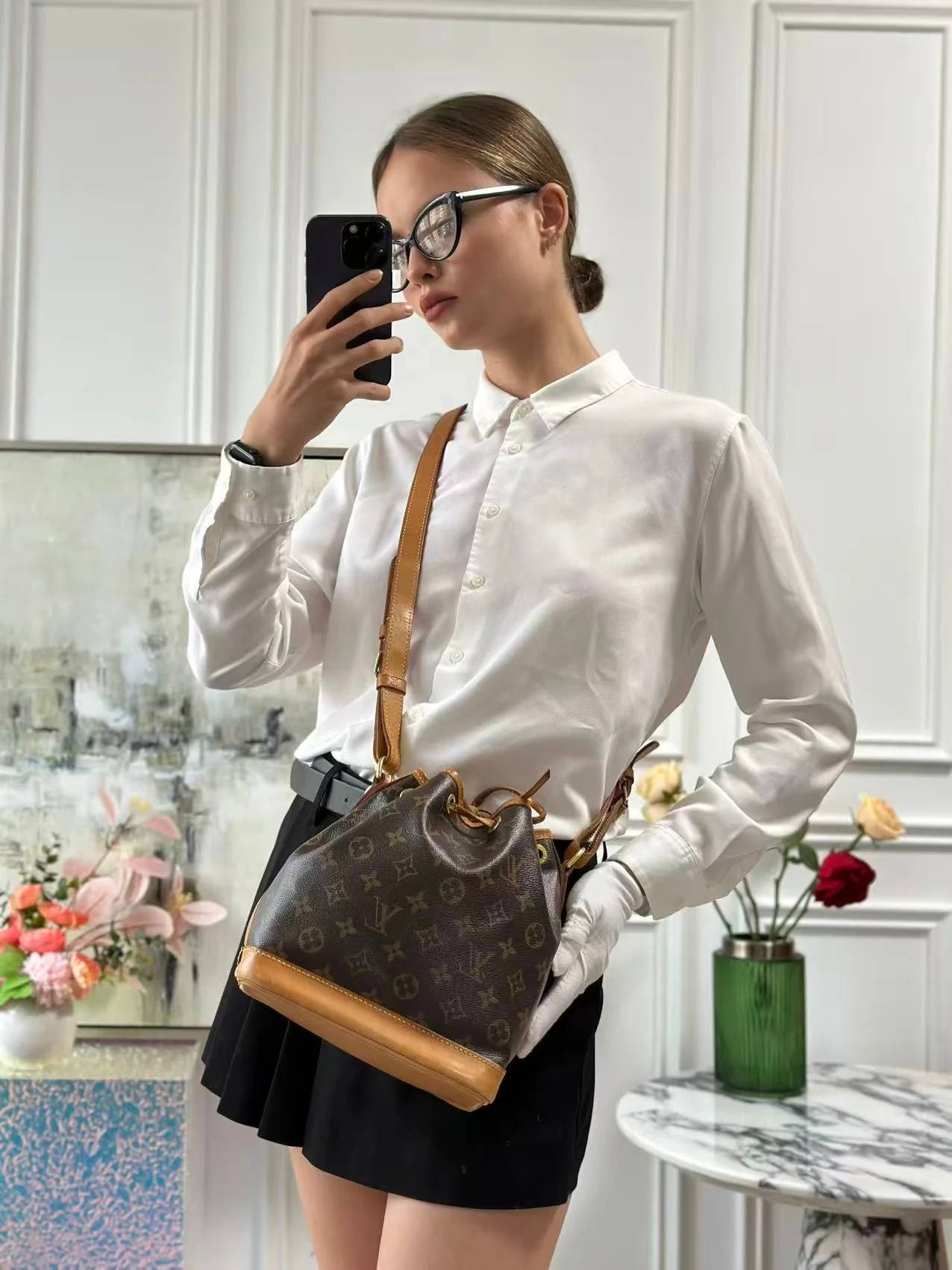 Louis Vuitton Petit Noe Bucket Bag