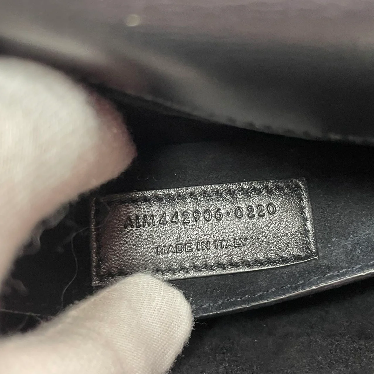 Saint Laurent Calfskin Medium Sunset Black 2020