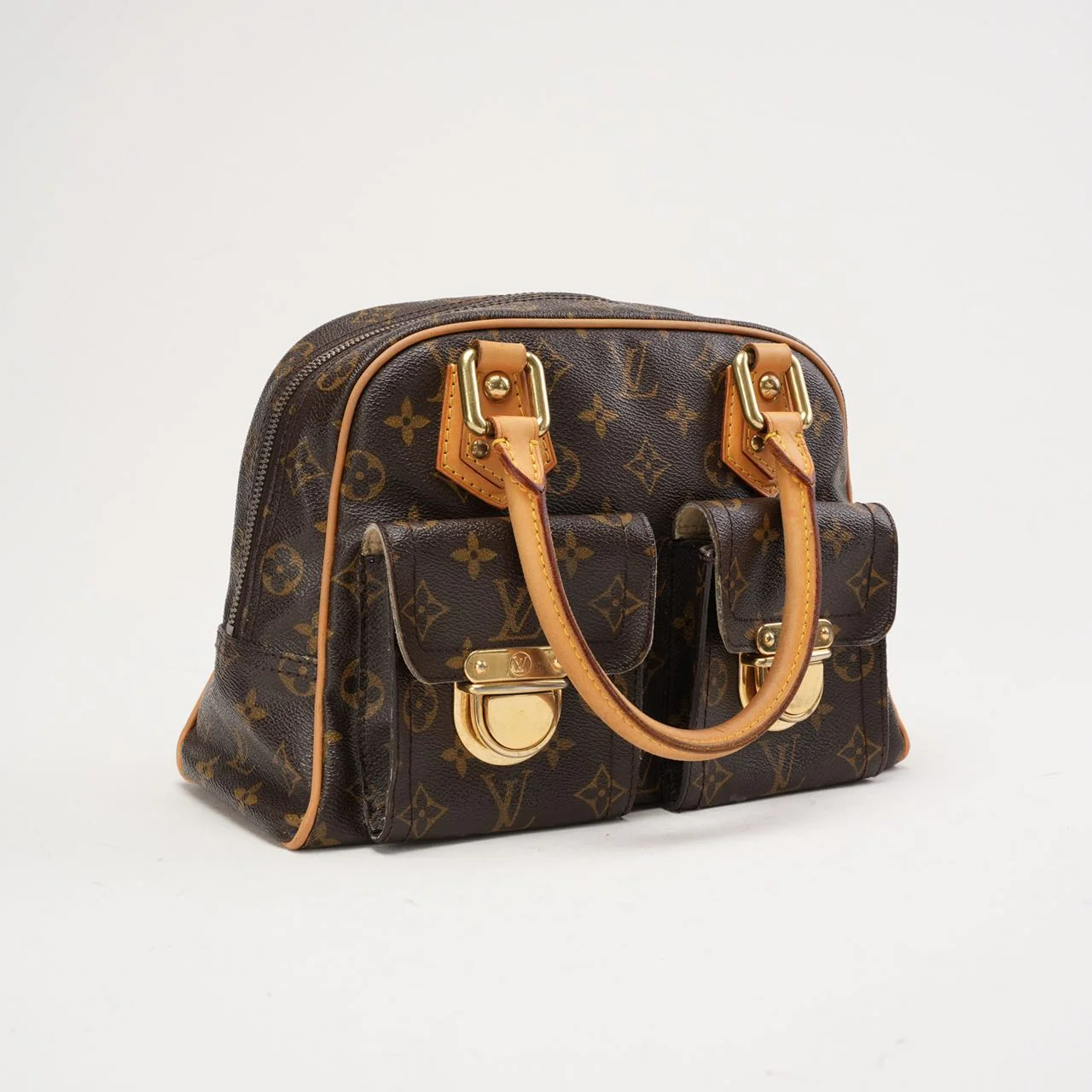 Louis Vuitton Vintage Monogram Manhattan PM Marron 2008
