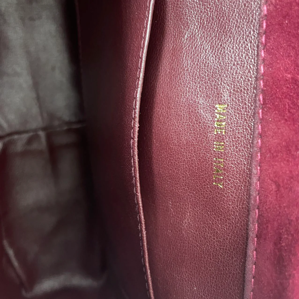 Chanel Vintage Burgundy Red Velvet Mini Square Flap Bag 1997