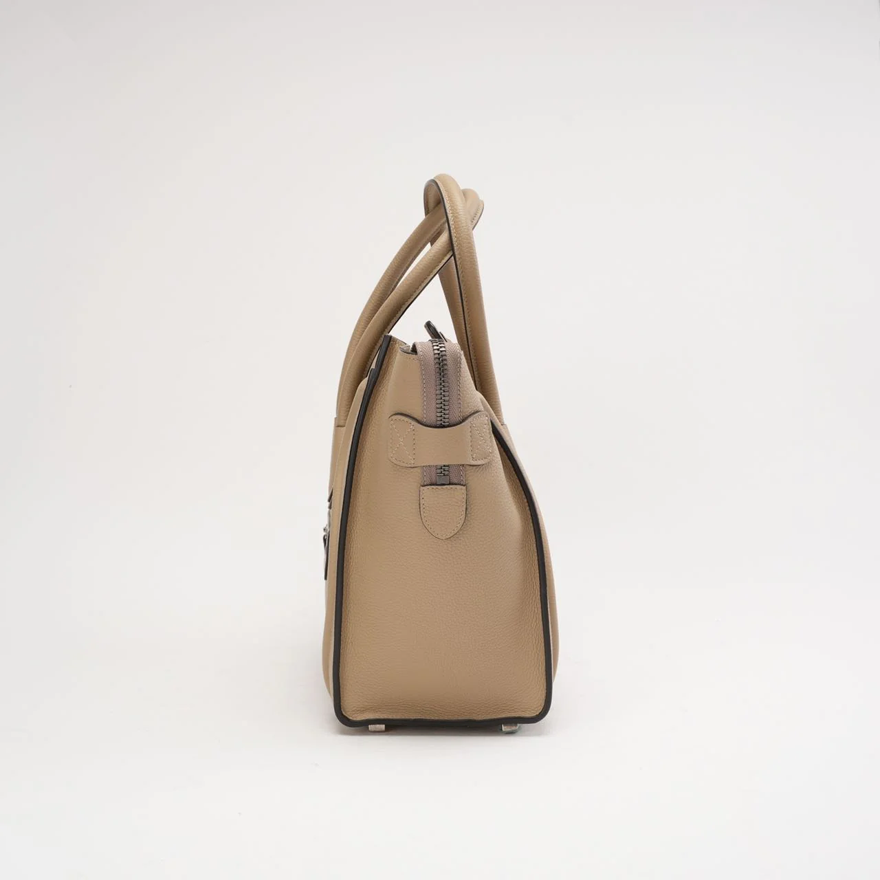 Celine Luggage Micro Tote Grey 2015