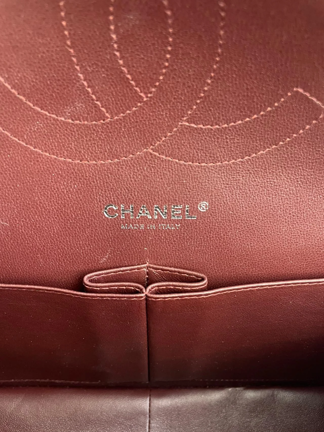 Chanel Classic Flap Bag Lambskin Black Bag Jumbo in Silver Hardware