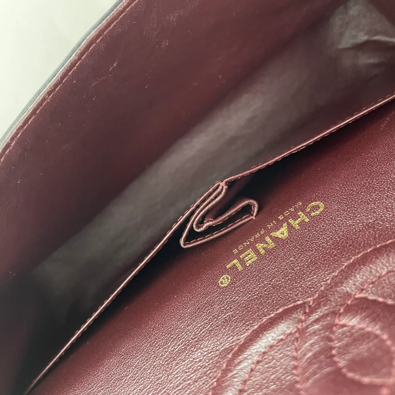 Chanel Black Medium Classic Double Flap Bag Quilted Leather 2014